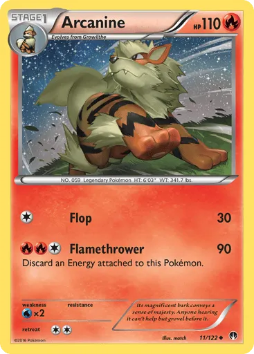 Arcanine 11/122 BREAKpoint