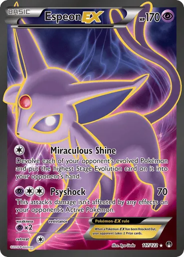 Espeon-EX 117/122 BREAKpoint