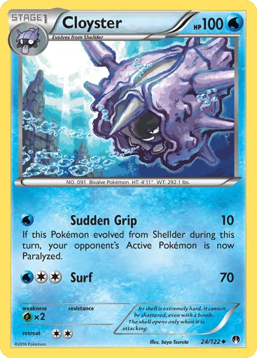 Cloyster 24/122 BREAKpoint