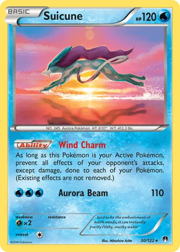 Suicune 30/122 BREAKpoint