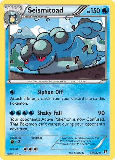 Seismitoad 35/122 BREAKpoint