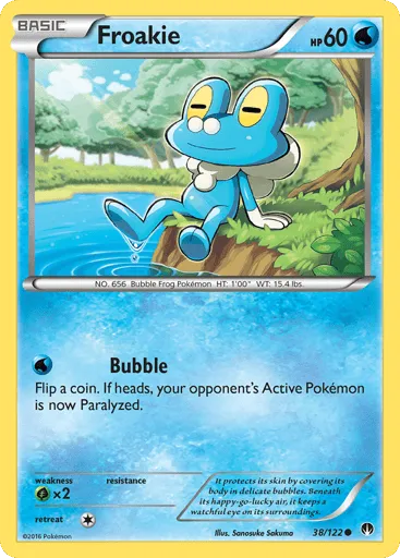 Froakie 38/122 BREAKpoint