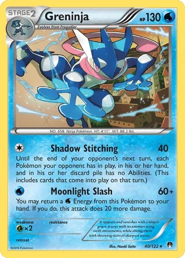 Greninja 40/122 BREAKpoint