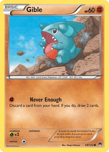 Gible 68/122 BREAKpoint