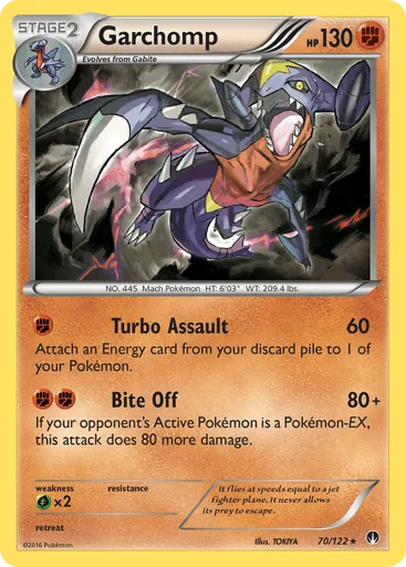 Garchomp 70/122 BREAKpoint