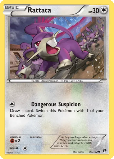 Rattata 87/122 BREAKpoint