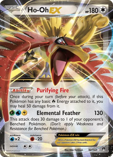 Ho-Oh-EX 92/122 BREAKpoint
