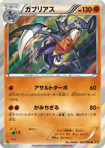 Garchomp 051/080 Rage of the Broken Heavens