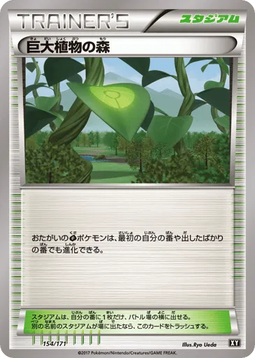 Forest of Giant Plants 154/171 The Best of XY