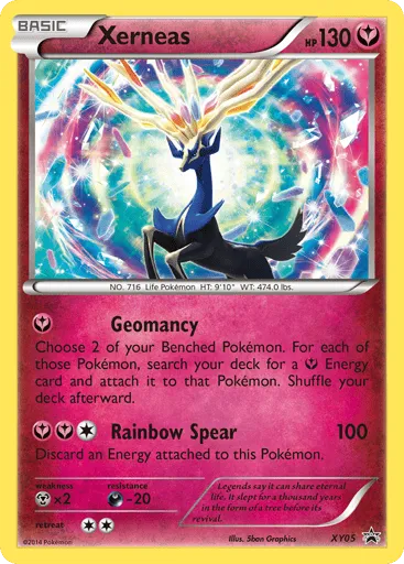 Xerneas XY05 XY Black Star Promos