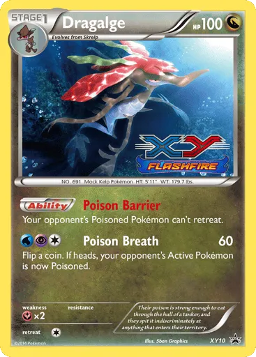 Dragalge XY10 XY Black Star Promos