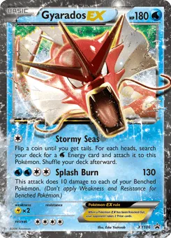 Gyarados-EX XY106 XY Black Star Promos