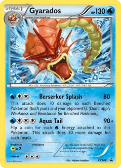 Gyarados XY109 XY Black Star Promos