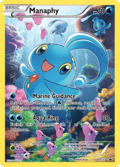 Manaphy XY113 XY Black Star Promos
