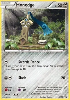 Honedge XY12 XY Black Star Promos