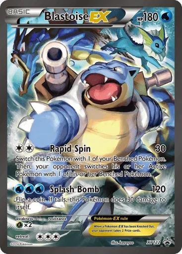 Blastoise-EX XY122 XY Black Star Promos