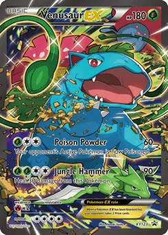 Venusaur-EX XY123 XY Black Star Promos