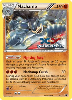 Machamp XY13 XY Black Star Promos