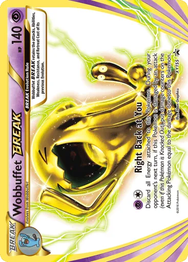 Wobbuffet BREAK XY155 XY Black Star Promos