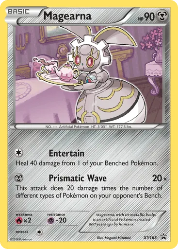 Magearna XY165 XY Black Star Promos