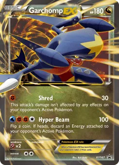 Garchomp-EX XY167 XY Black Star Promos