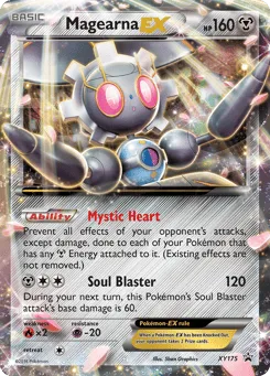 Magearna-EX XY175 XY Black Star Promos