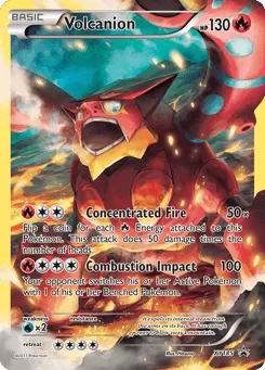 Volcanion XY185 XY Black Star Promos