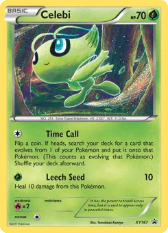 Celebi XY187 XY Black Star Promos