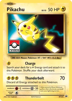 Pikachu XY202 XY Black Star Promos