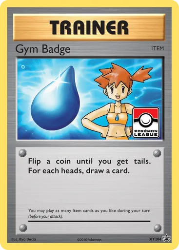 Gym Badge XY204 XY Black Star Promos
