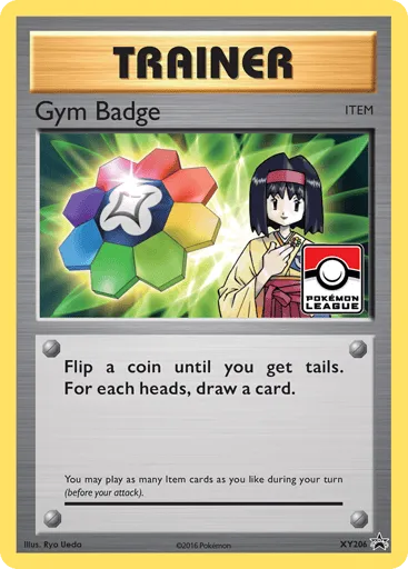 Gym Badge XY206 XY Black Star Promos
