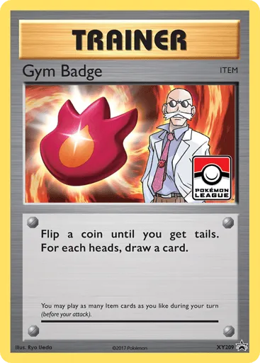 Gym Badge XY209 XY Black Star Promos
