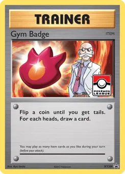 Gym Badge XY209 XY Black Star Promos