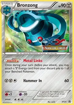 Bronzong XY21 XY Black Star Promos