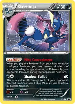 Greninja XY24 XY Black Star Promos