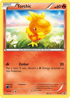 Torchic XY37 XY Black Star Promos