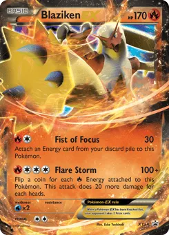 Blaziken-EX XY54 XY Black Star Promos