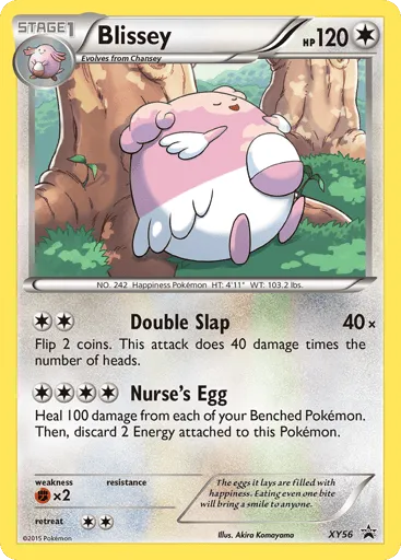 Blissey XY56 XY Black Star Promos