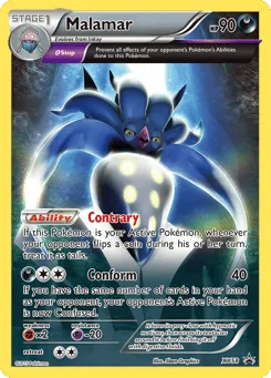 Malamar XY58 XY Black Star Promos