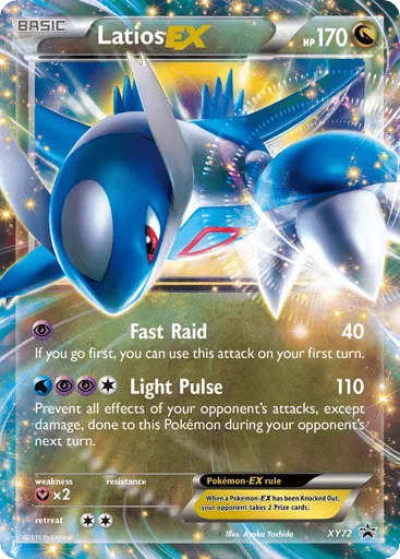 Latios-EX XY72 XY Black Star Promos