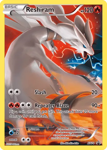 Reshiram XY74 XY Black Star Promos