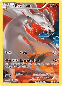 Reshiram XY74 XY Black Star Promos