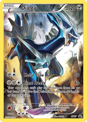 Dialga XY77 XY Black Star Promos