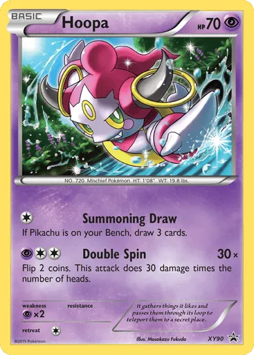 Hoopa XY90 XY Black Star Promos