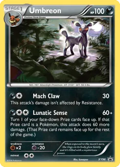 Umbreon XY96 XY Black Star Promos