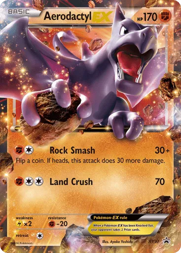 Aerodactyl-EX XY97 XY Black Star Promos