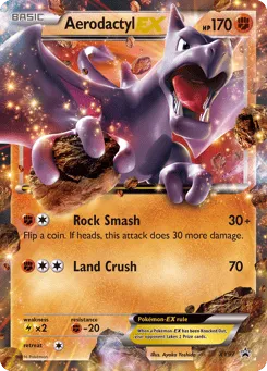 Aerodactyl-EX XY97 XY Black Star Promos