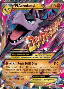 M Aerodactyl-EX XY98 XY Black Star Promos