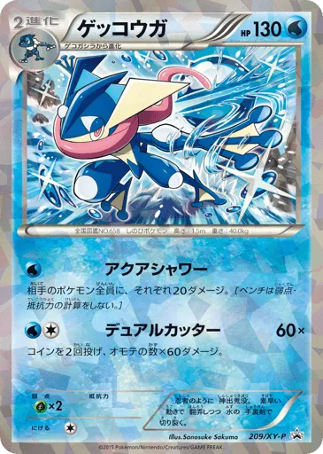 Greninja 209/XY-P XY Promos
