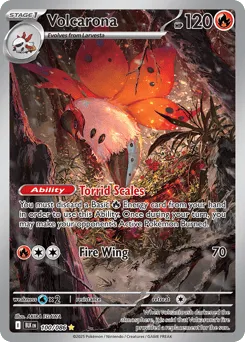 Volcarona 100/086 Holo Black Bolt